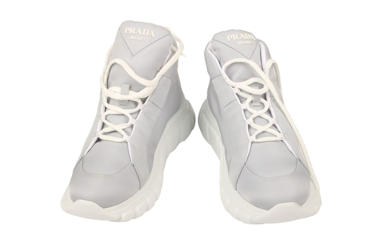 Prada Sneaker Re-Nylon Grau Gr. 38