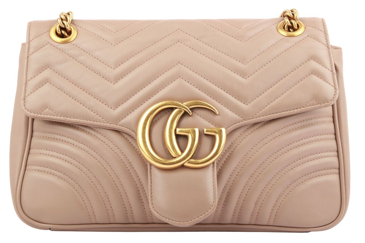 Gucci Marmont Large Leder Altrosa