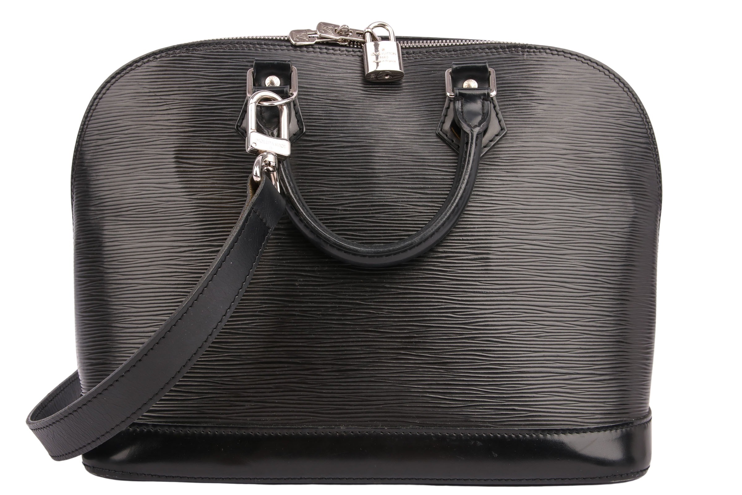 Louis Vuitton Alma Epi Leather Black