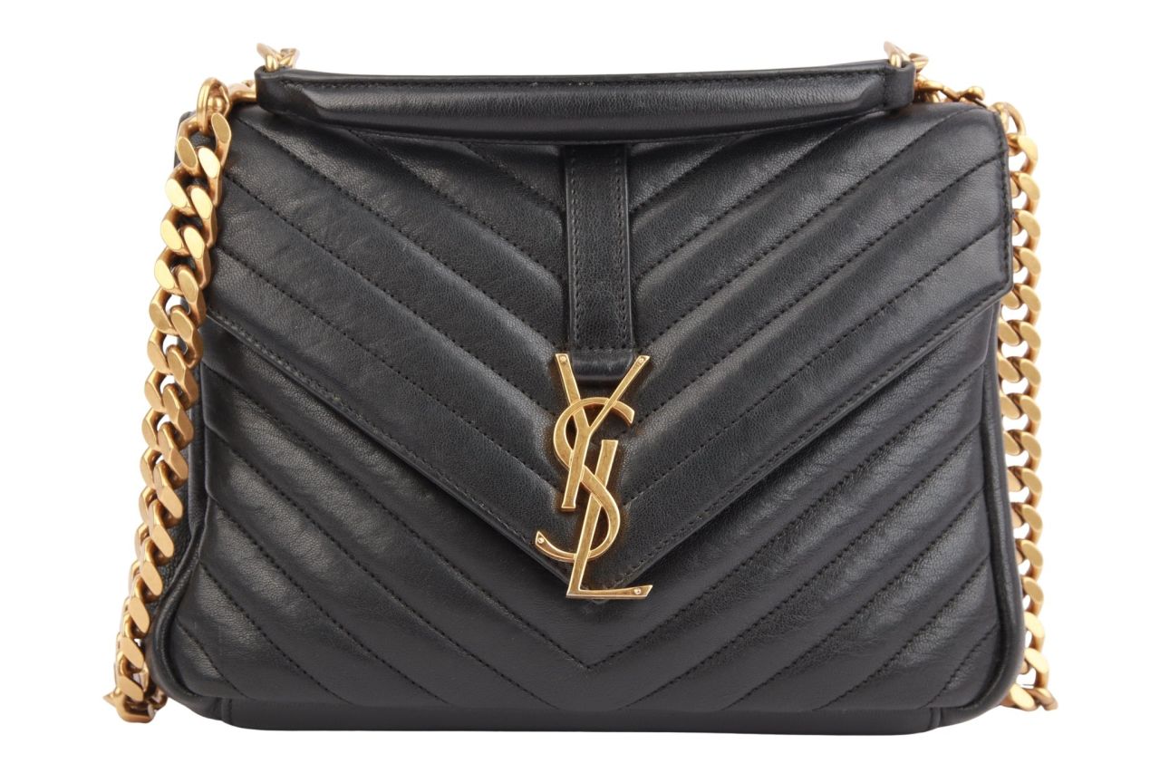 Saint Laurent College Small Schwarz