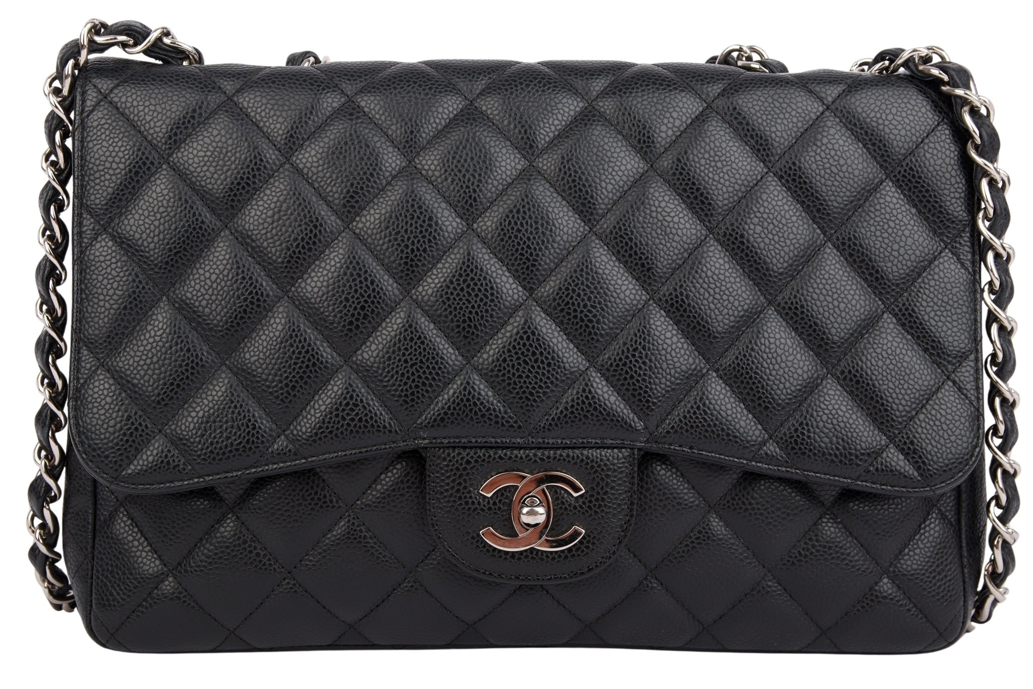 Chanel Classic Flap Maxi Schwarz