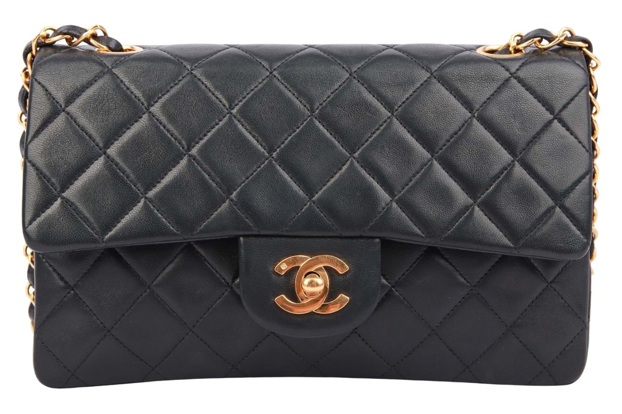 Chanel Timeless Classic Double Flap Small Schwarz