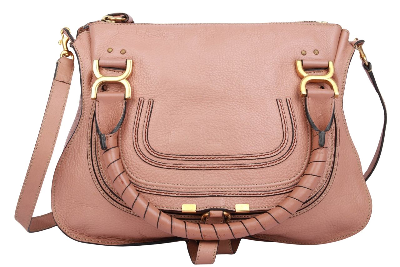 Chloé Marcie Medium Leder Rosa