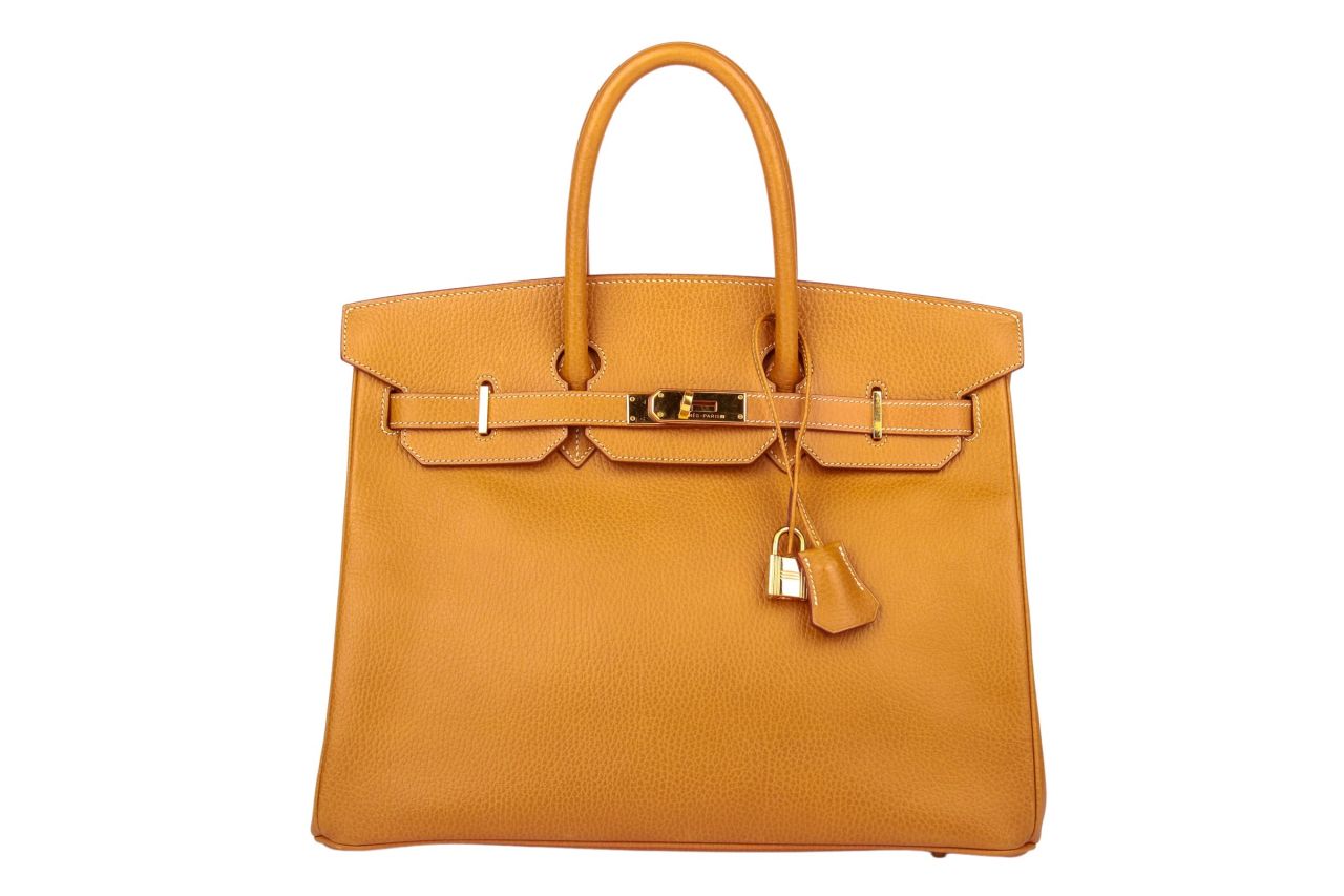 Hermès Birkin 35 Ardennes Naturell