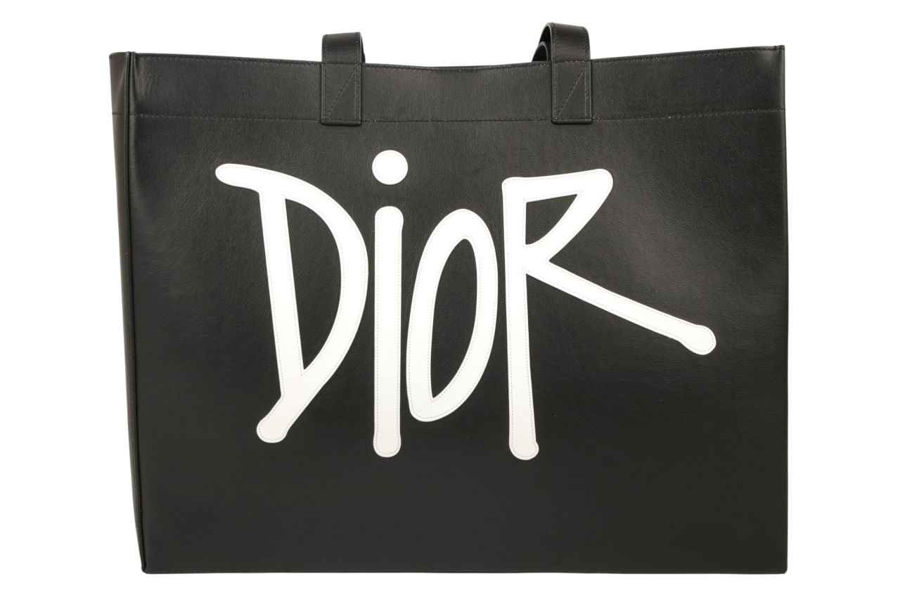 Dior x Shawn Stussy Tote Bag Schwarz