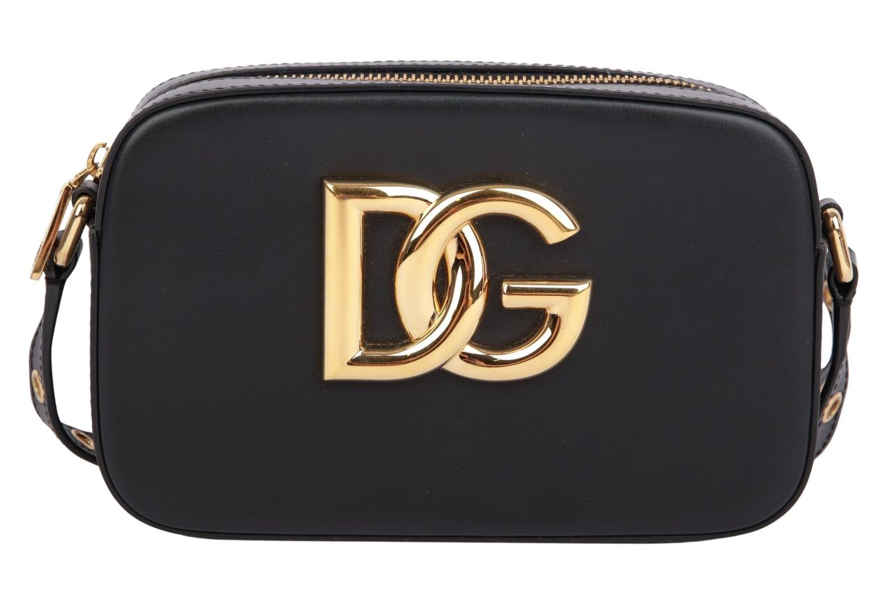 Dolce & Gabbana 3.5 Schwarz Leder