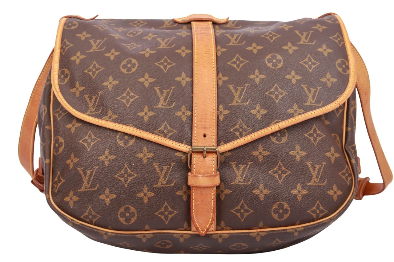 Louis Vuitton Saumur 35 Monogram Canvas