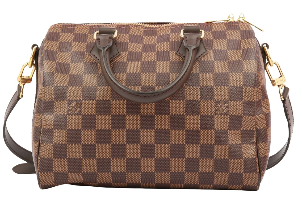 Louis Vuitton Speedy 25 Bandoulière Damier Ebene Canvas