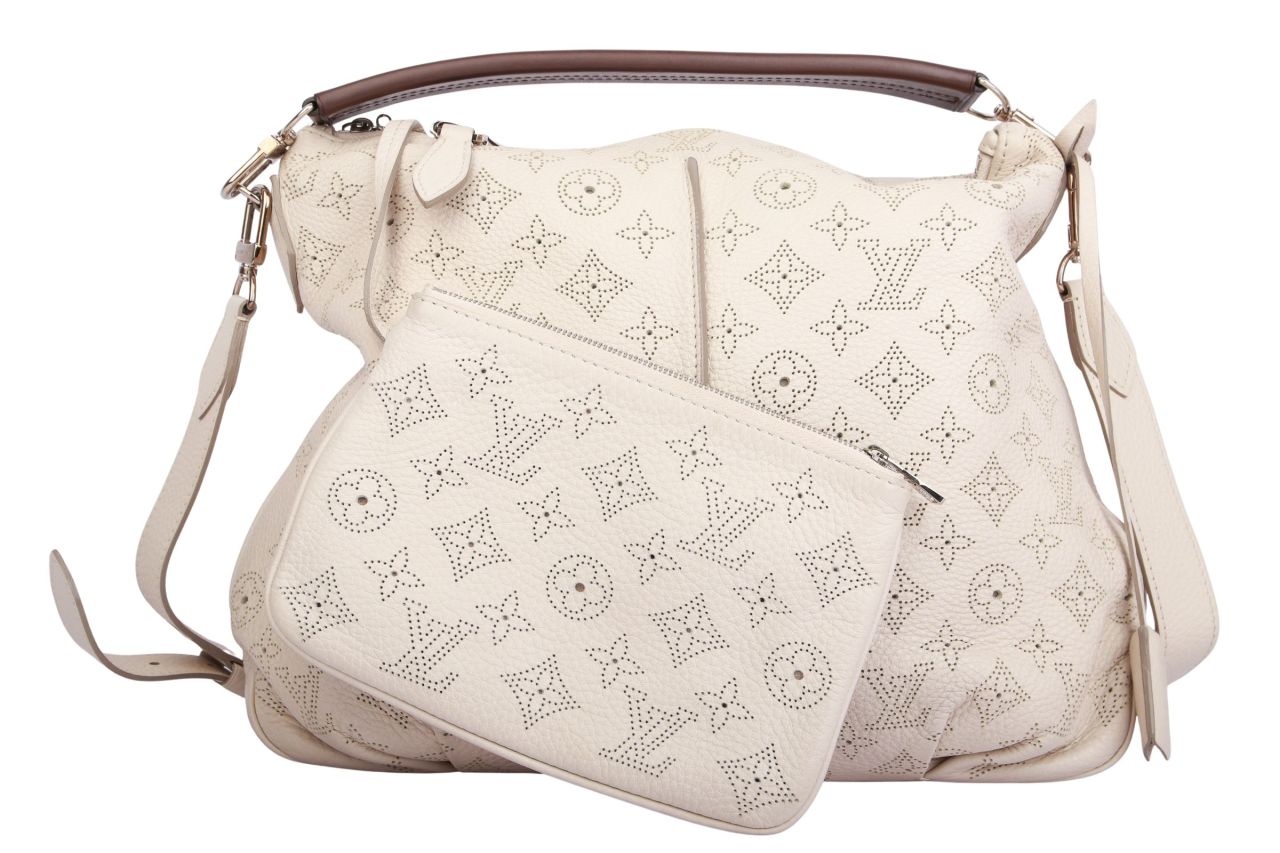 Louis Vuitton Selene PM Monogram Mahina Creme