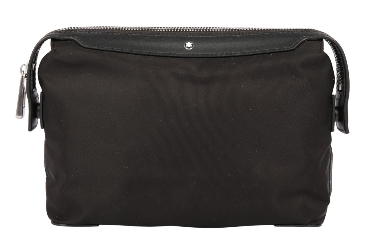 Montblanc Pouch mit Bag Strap Schwarz