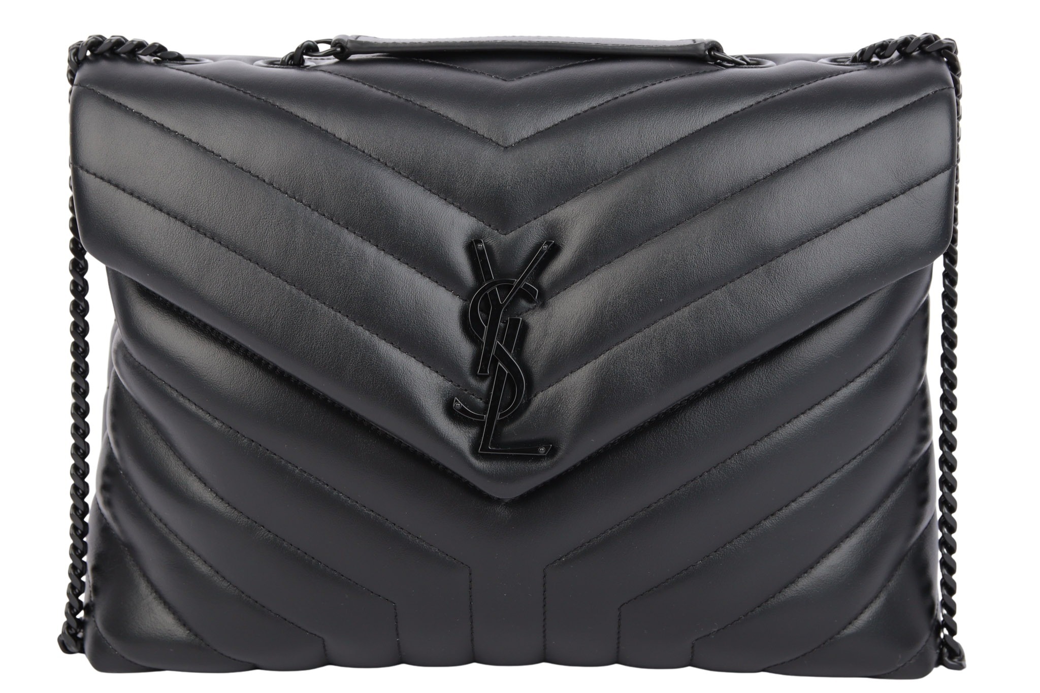 Saint Laurent Lou Lou Medium Schwarz