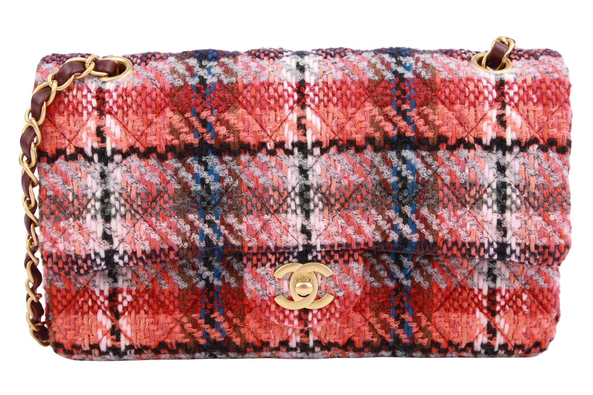 Chanel Classic Double Flap Medium Tweed