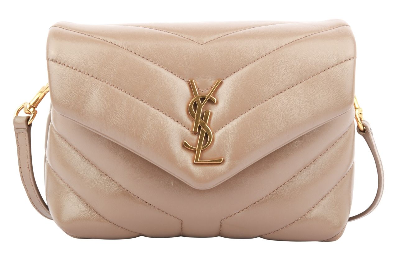 Saint Laurent Loulou Toy Bag Taupe