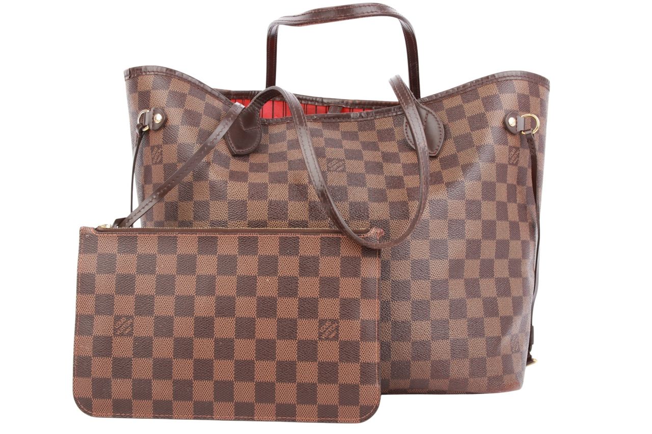 Louis Vuitton Neverfull MM Damier Ebene Canvas