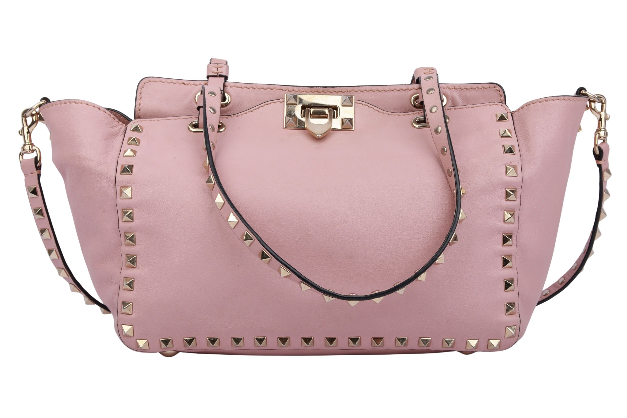 Valentino Garavani Rockstud Bag Small Rosa
