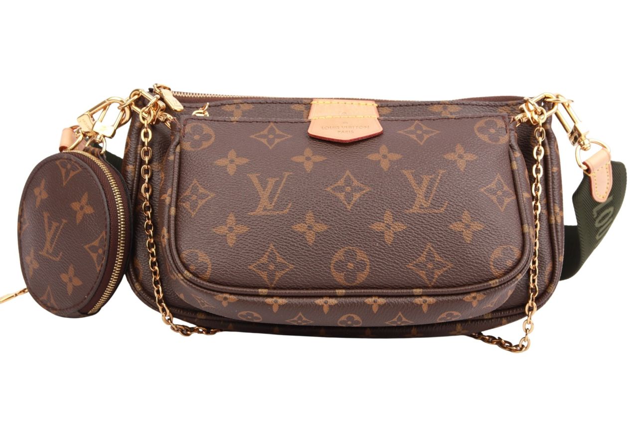 Louis Vuitton Multi Pochette Monogram Canvas / Khaki