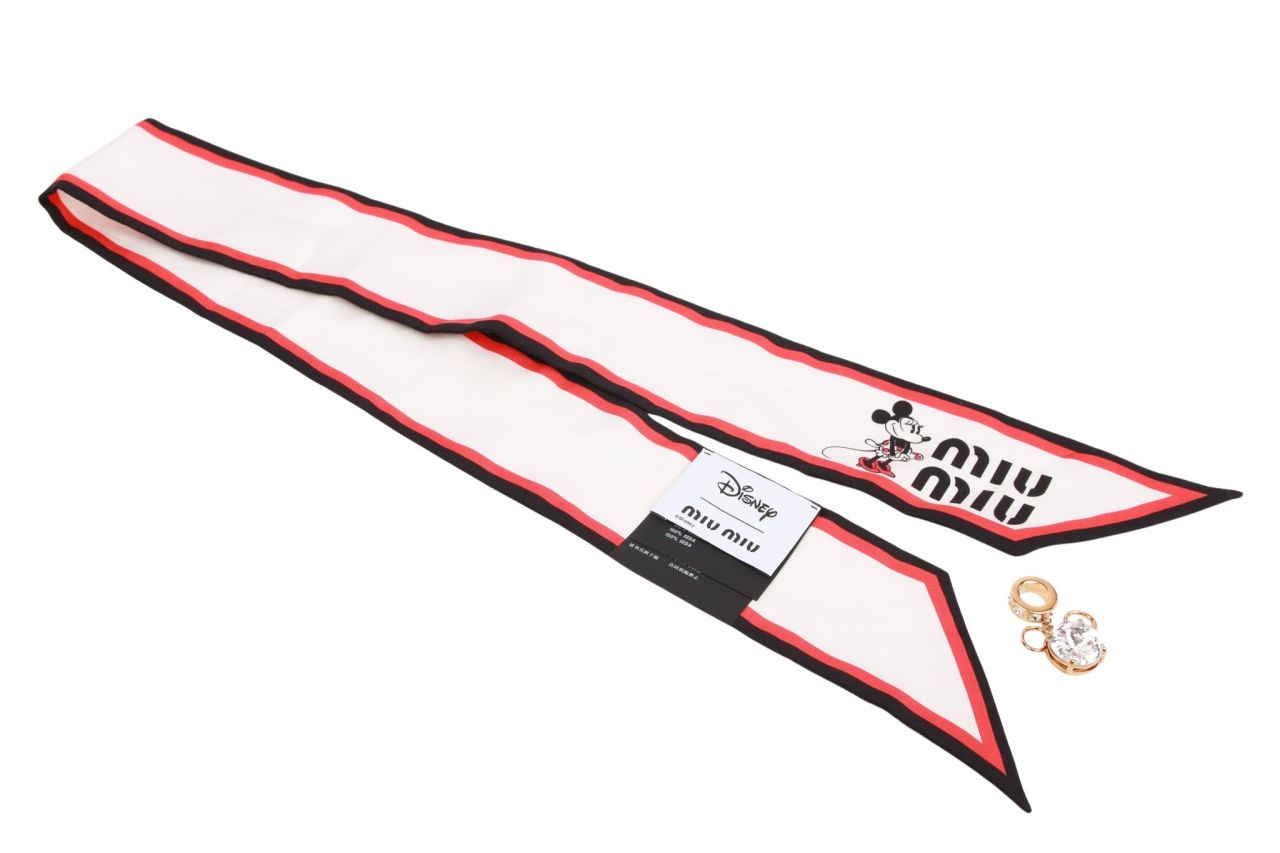 Miu Miu x Disney Halstuch Seide