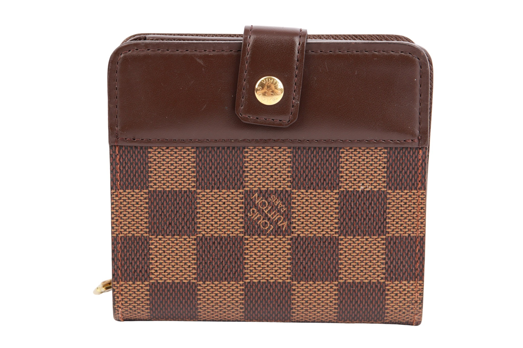 Louis Vuitton Geldbörse Damier Ebene Canvas