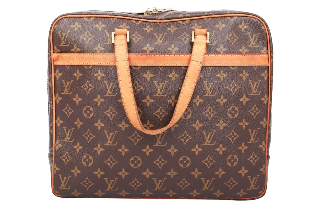 Louis Vuitton Porte Documents Monogram Canvas