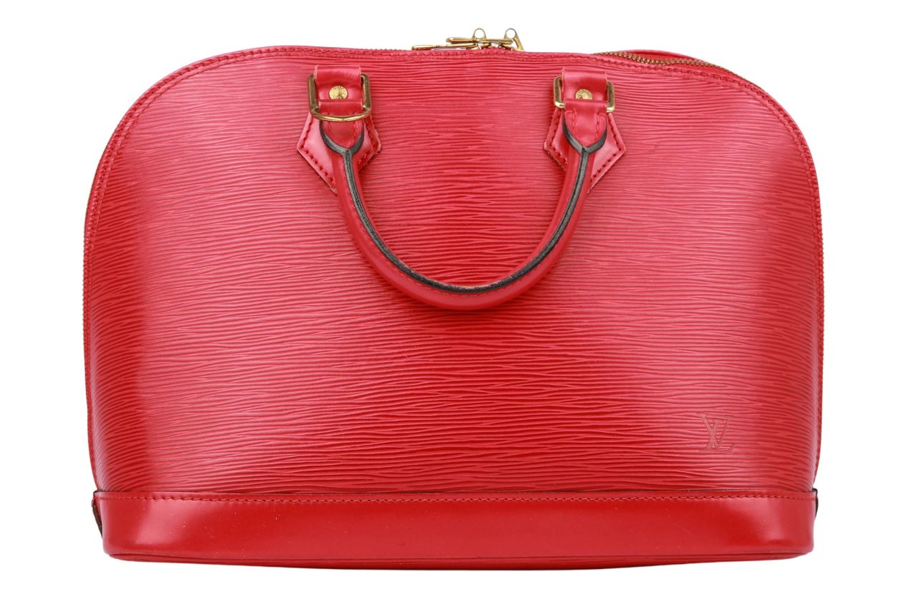 Louis Vuitton Alma Epi Tasche Rot