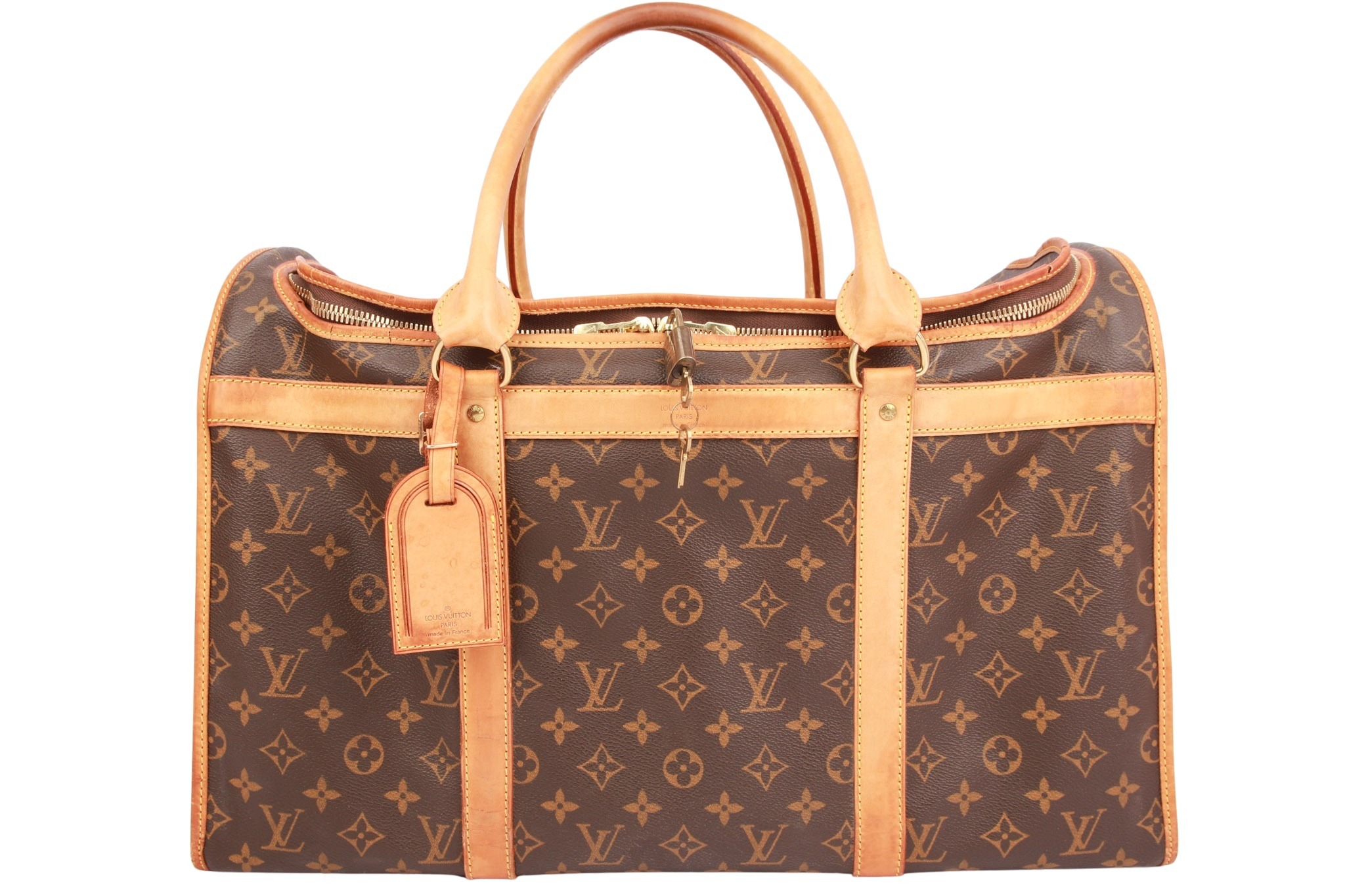 Louis Vuitton Dog Carrier Bag 50 Monogram Canvas