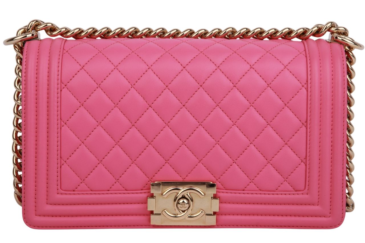 Chanel Boy Bag Medium Pink