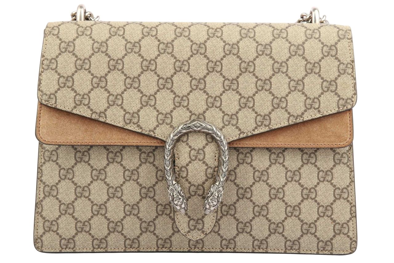 Gucci Dionysus Guccissima GG Canvas Taupe