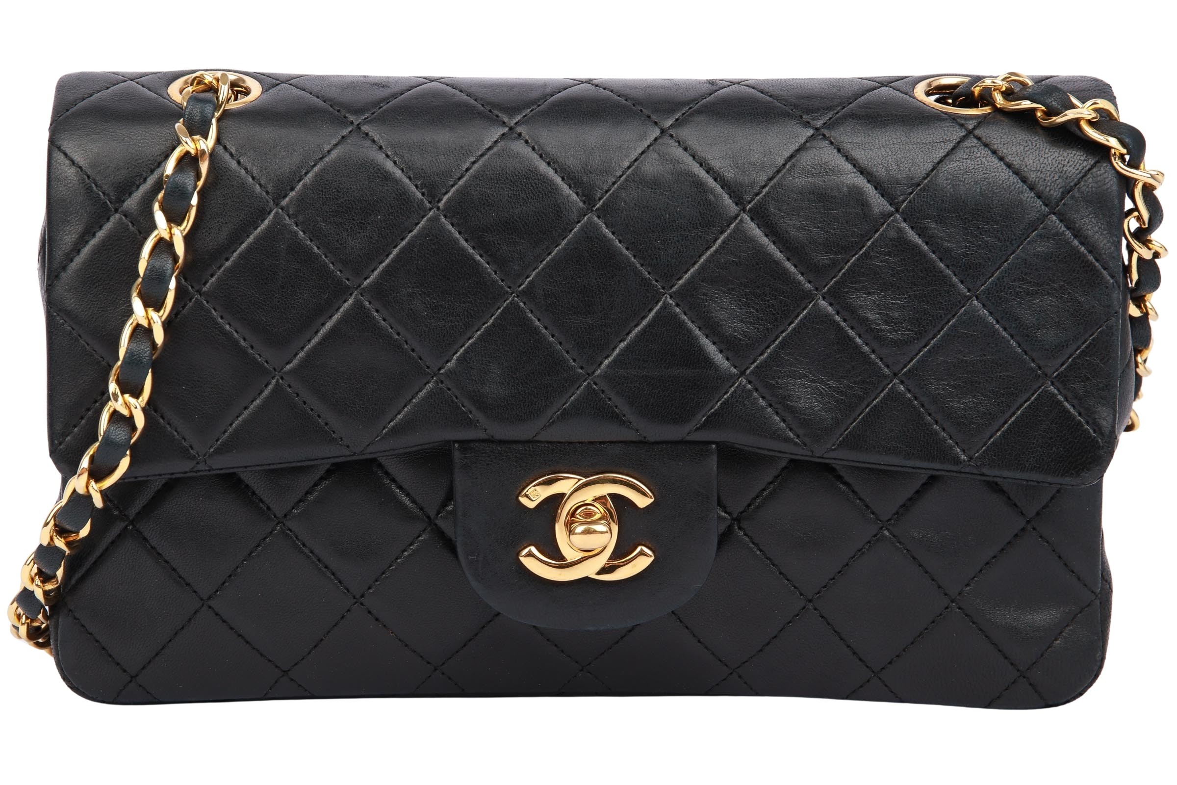 Chanel Timeless Classic Double Flap Small Schwarz