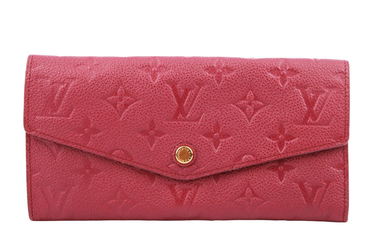 Louis Vuitton Sarah Geldbörse Monogram Empreinte Aurore