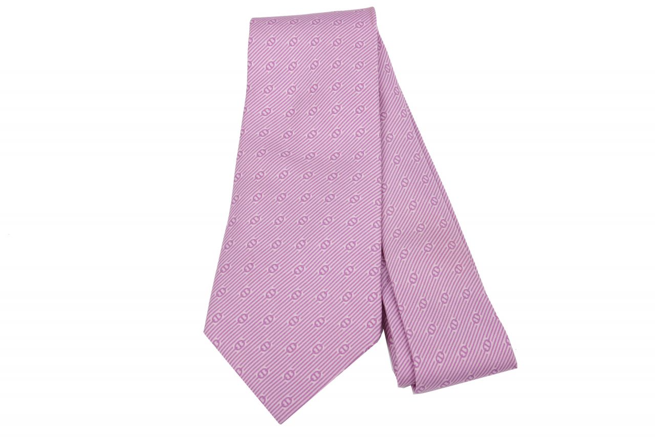 Hermès Krawatte Flieder