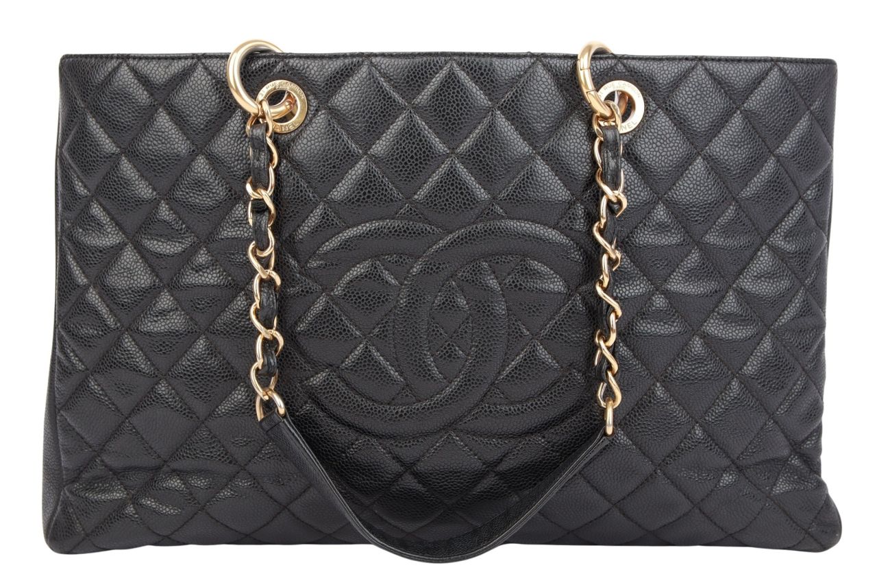 Chanel Grand Shopping Tote Schwarz