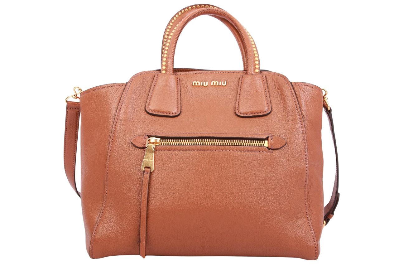 Miu Miu Two Way Bag Braun