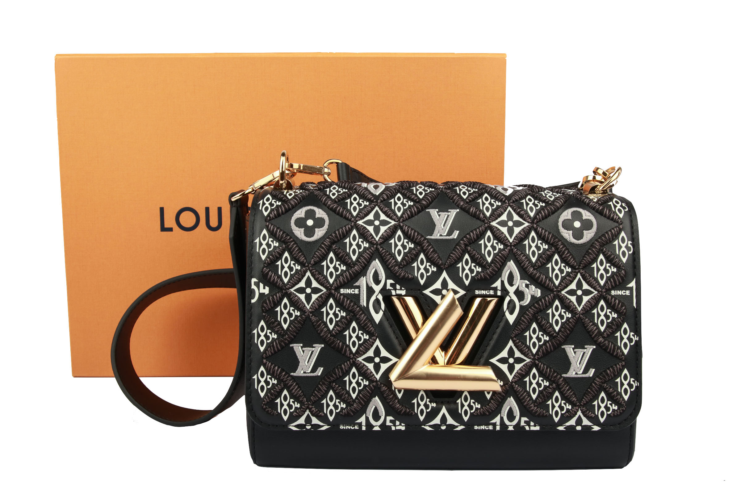 Louis Vuitton Since 1854 Twist MM Limited Edition Black