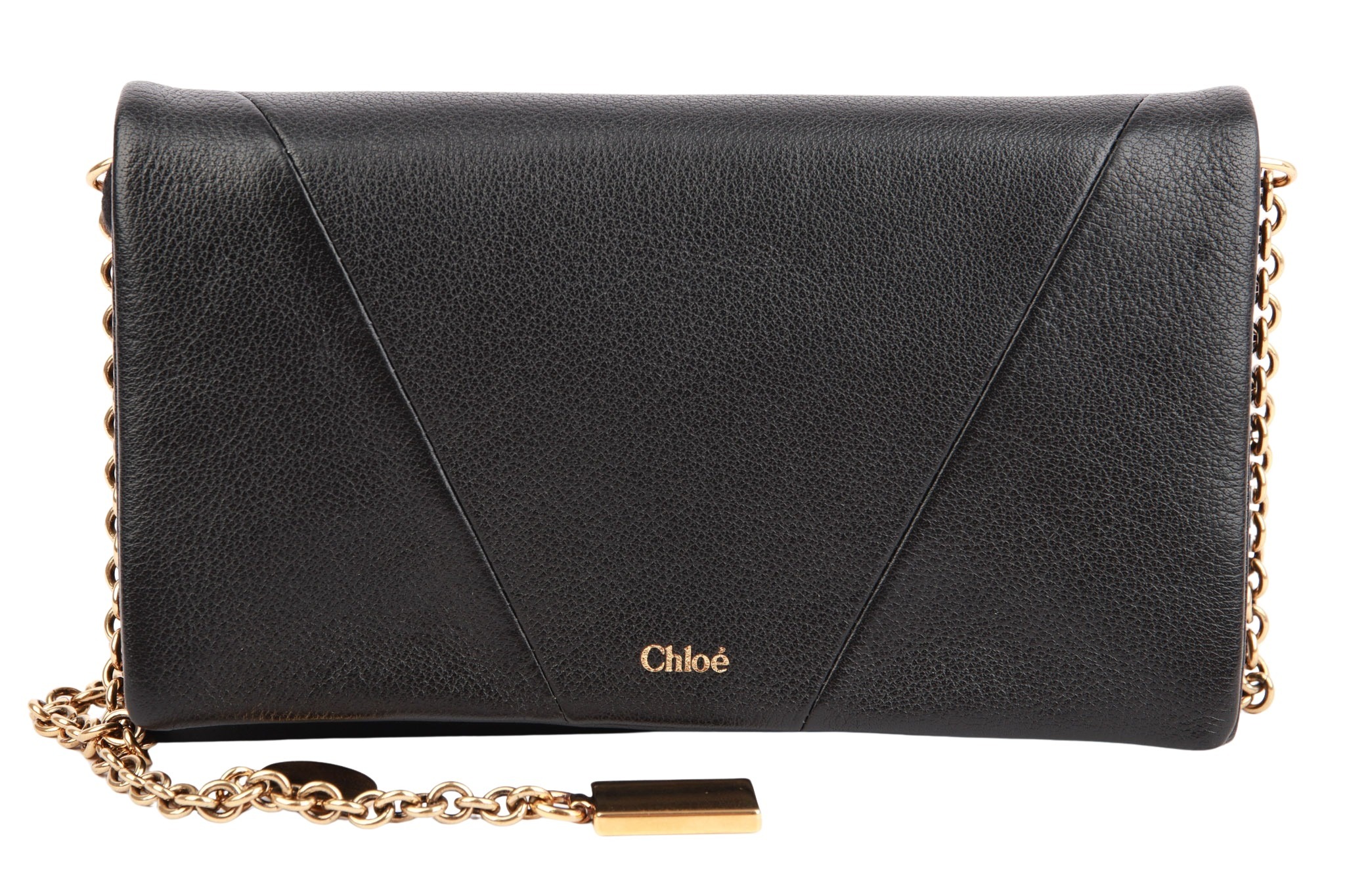 Chloé Heritage Shoulder Bag Schwarz