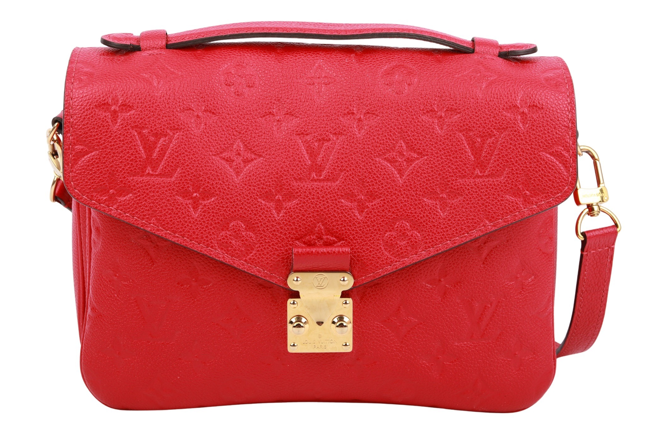 Louis Vuitton Pochette Metis Empreinte Rot