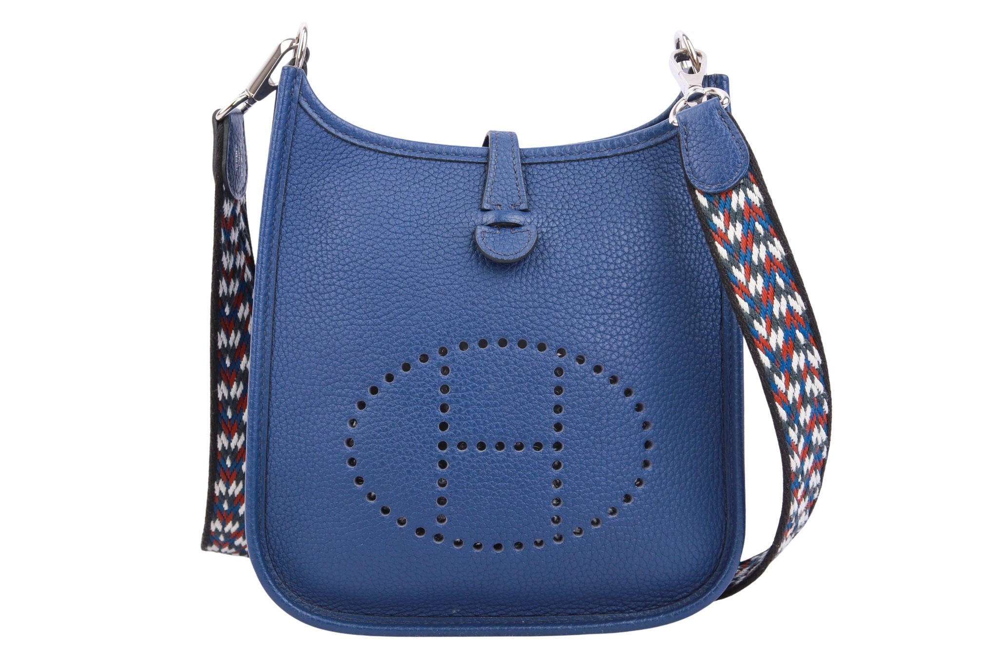 Hermès Evelyne 16 TPM Clemence Dunkelblau