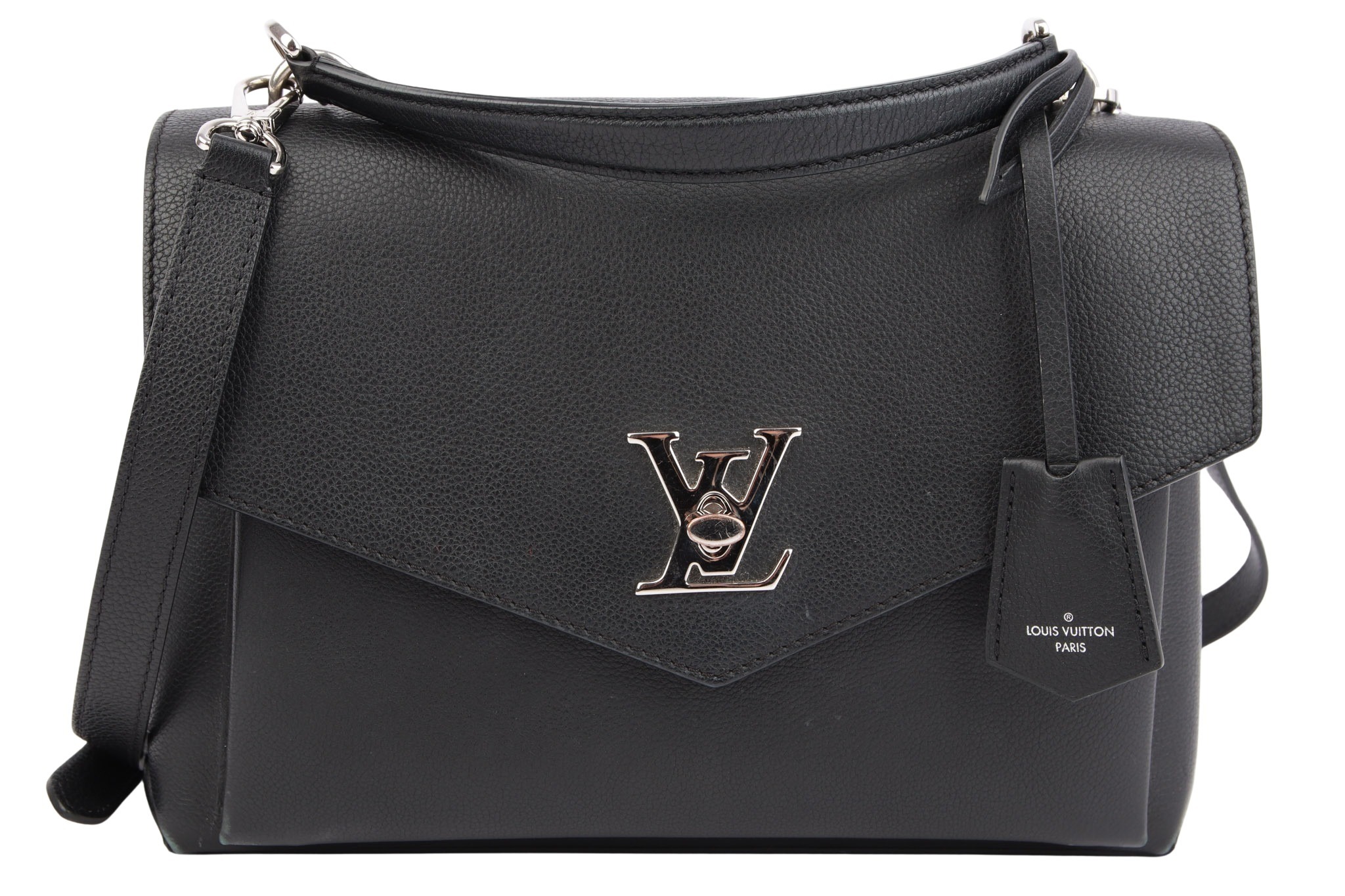 Louis Vuitton Mylockme Leder Schwarz