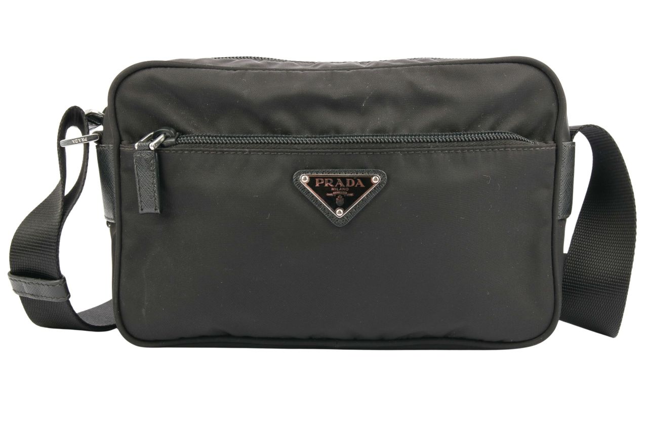 Prada Umhängetasche Re-Nylon Schwarz
