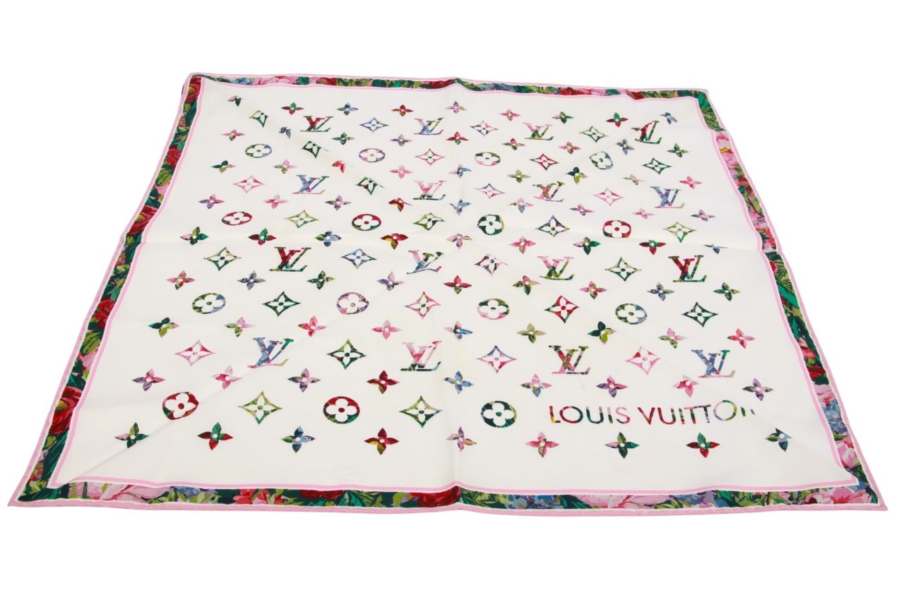 Louis Vuitton Seidentuch Monogram Bunt 45 x 45 cm