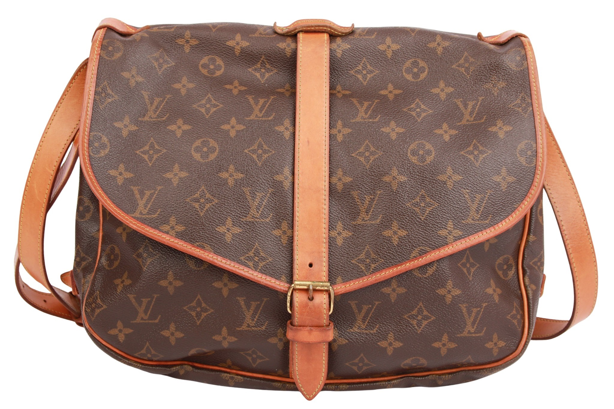 Louis Vuitton Saumur 35 Monogram Canvas