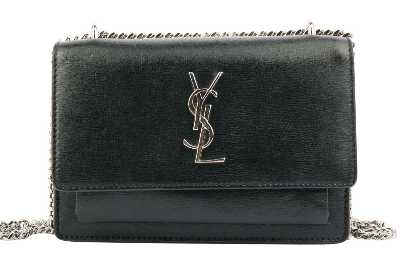 Saint Laurent Sunset Bag Small Schwarz