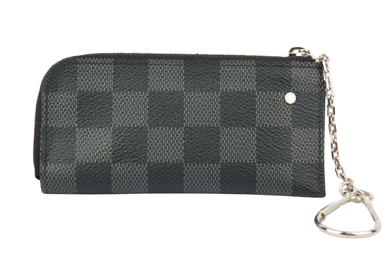 Louis Vuitton Schlüsseletui Damier Graphite Canvas