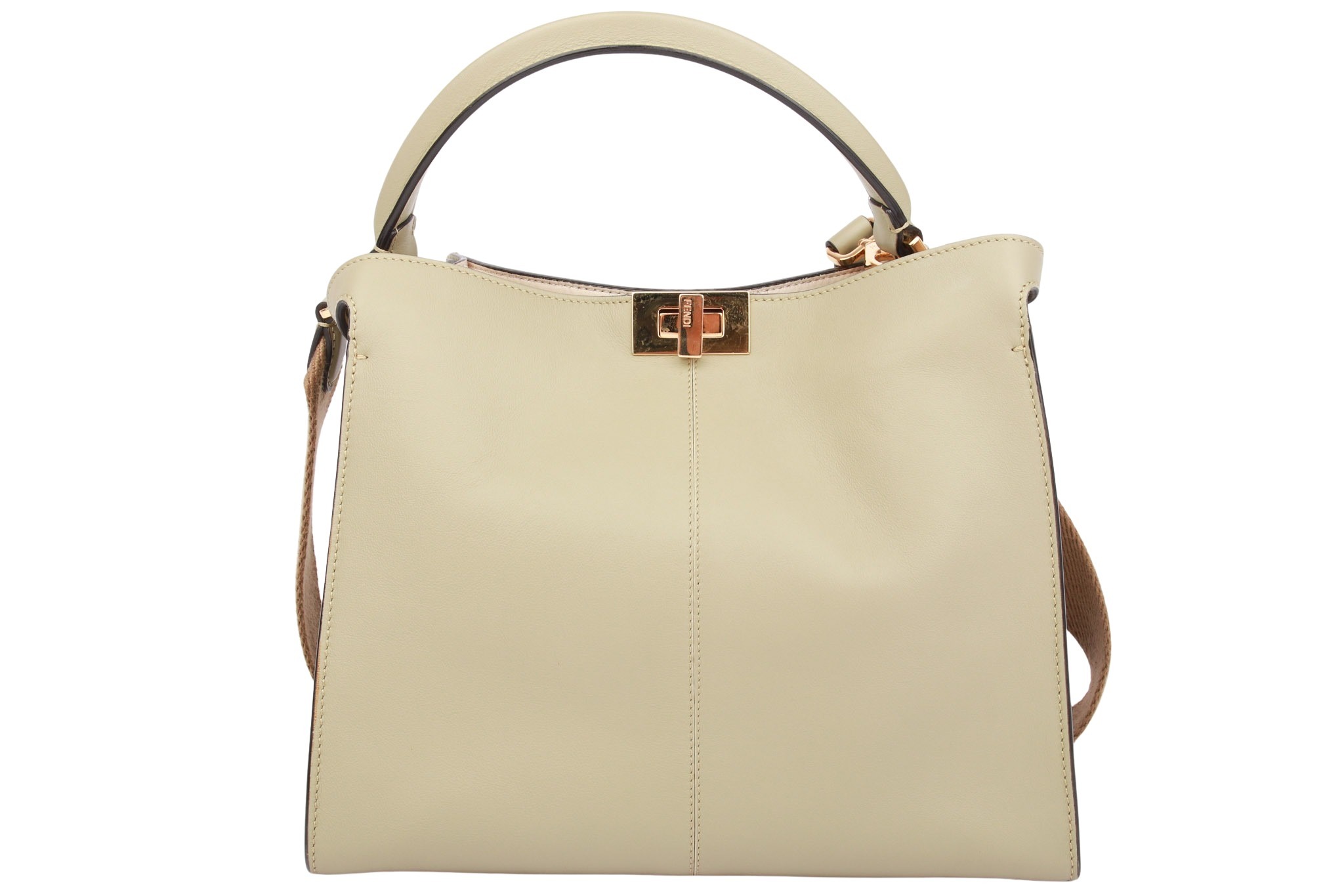 Fendi Peekaboo X-Lite Medium Hellgrün