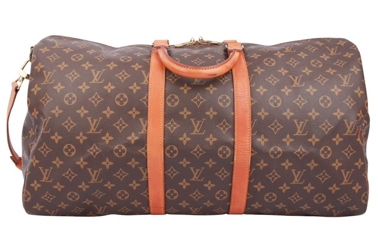 Louis Vuitton Keepall 55 Bandoulière Monogram Canvas