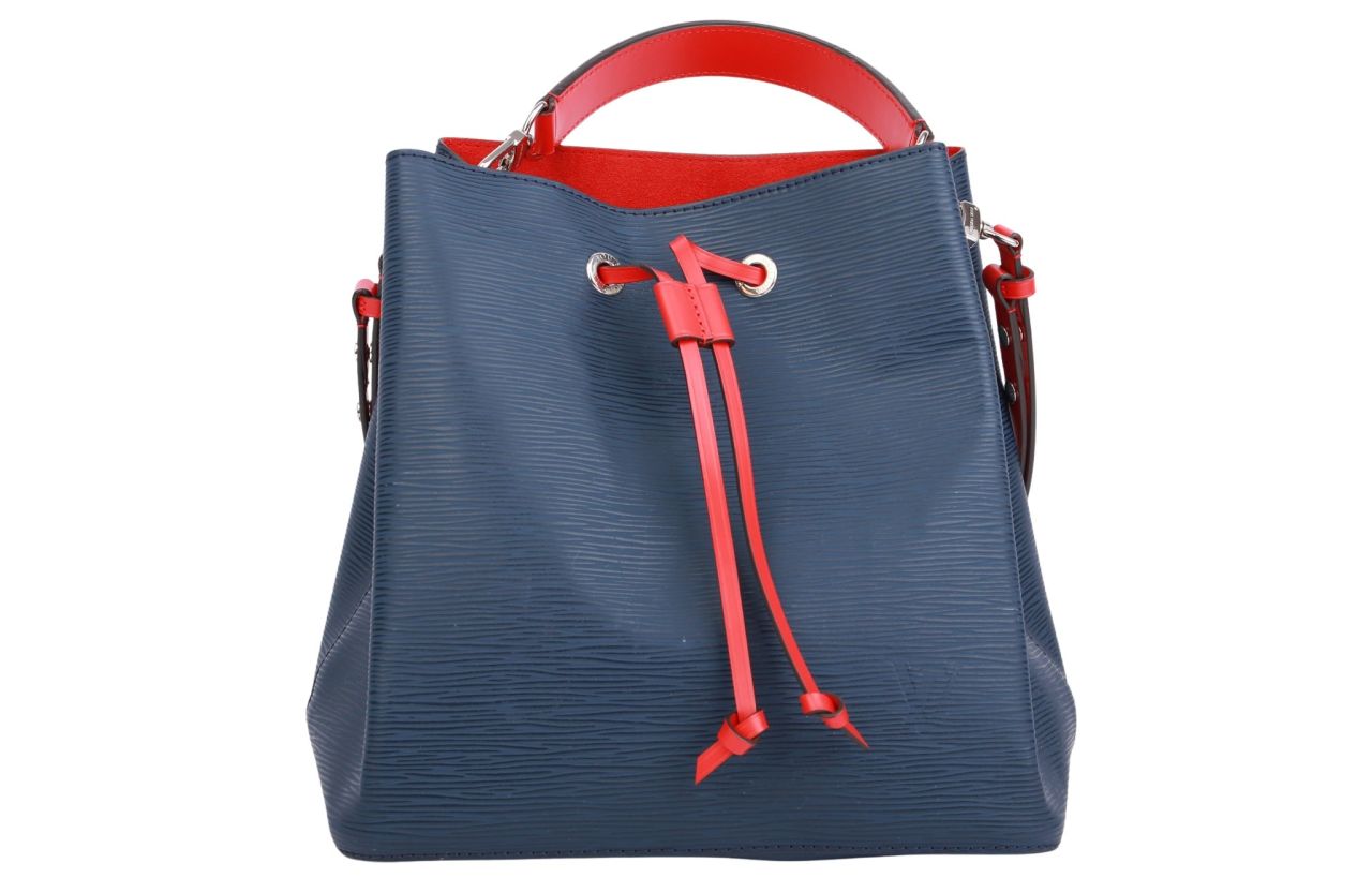 Louis Vuitton NéoNoé Epi Leder Blau