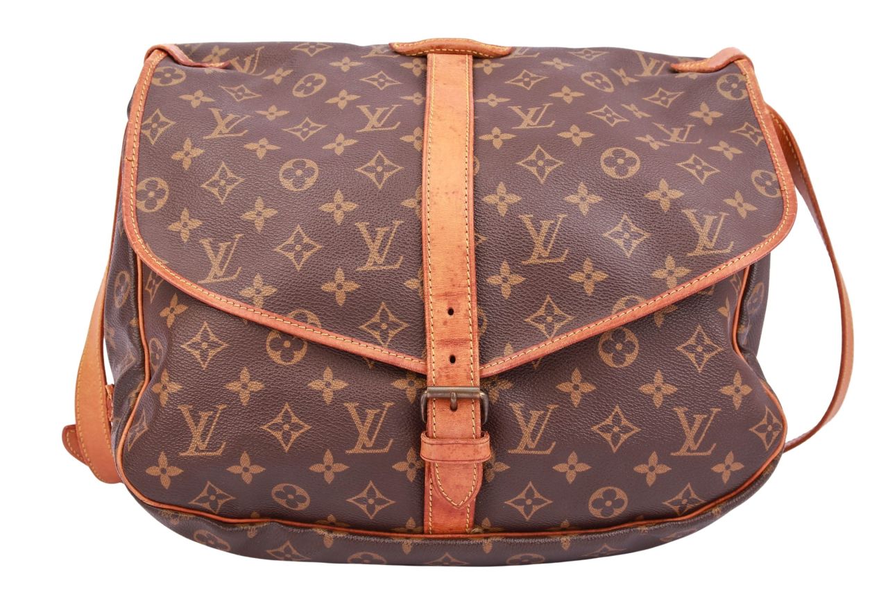 Louis Vuitton Saumur 35 Monogram Canvas