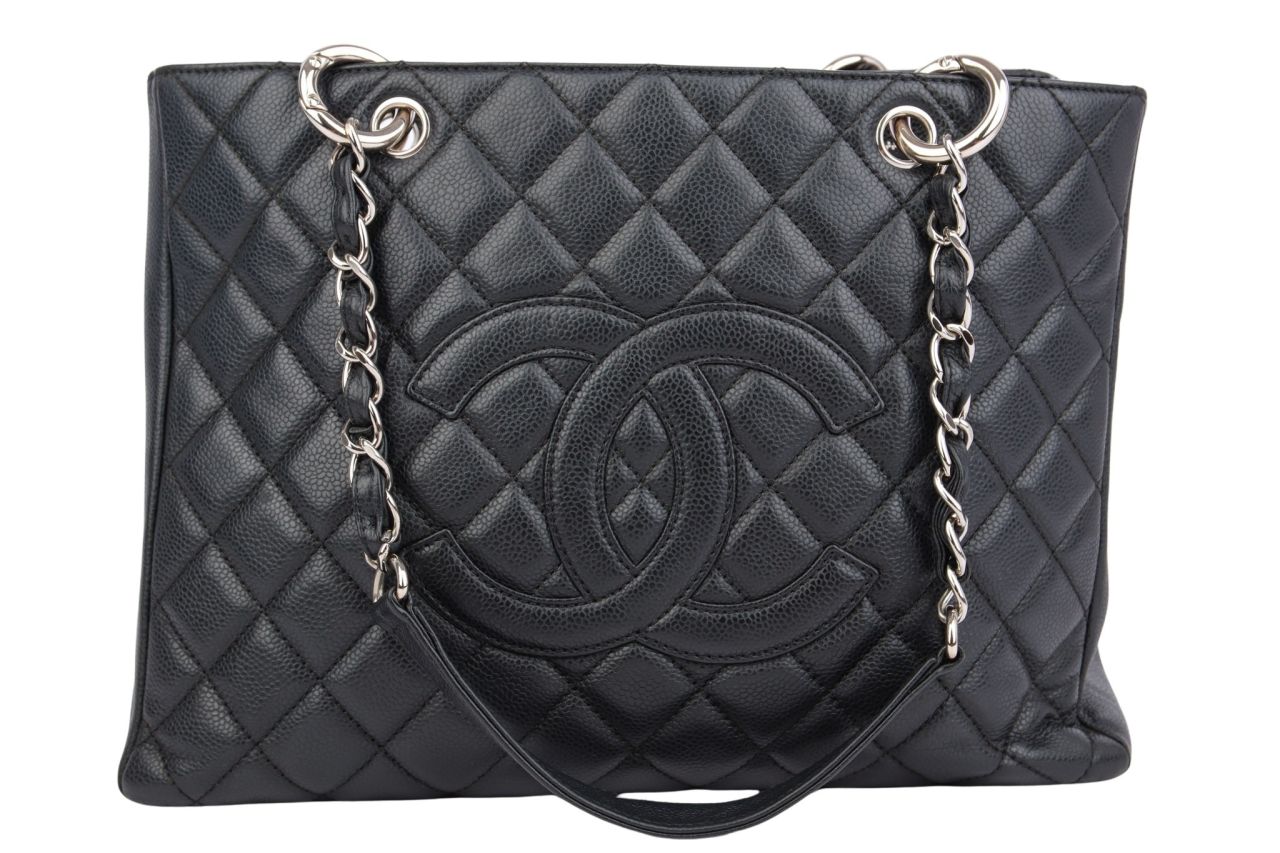Chanel Grand Shopping Tote Schwarz