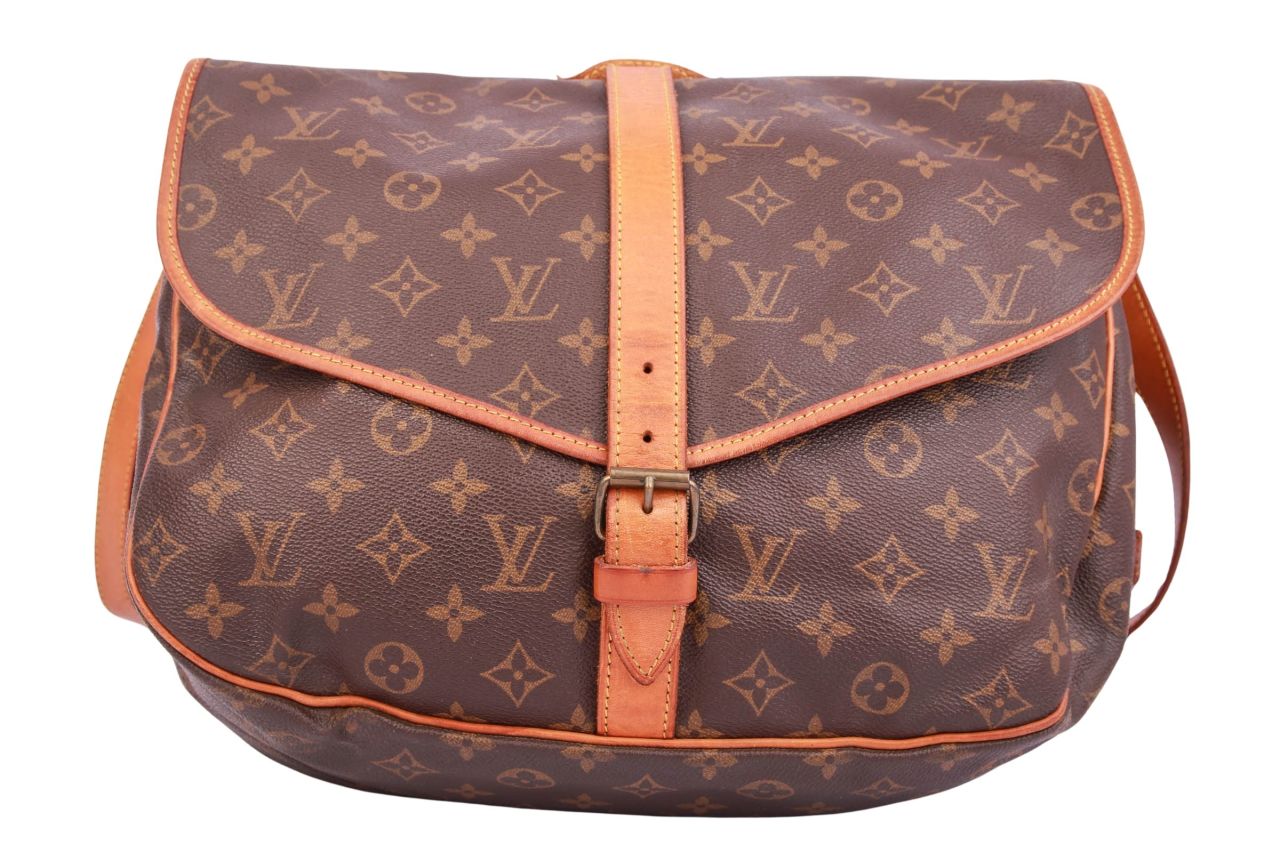 Louis Vuitton Saumur 35 Monogram Canvas