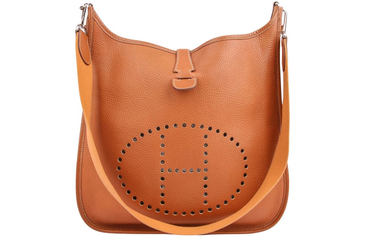 Hermès Evelyne GM Togo Gold