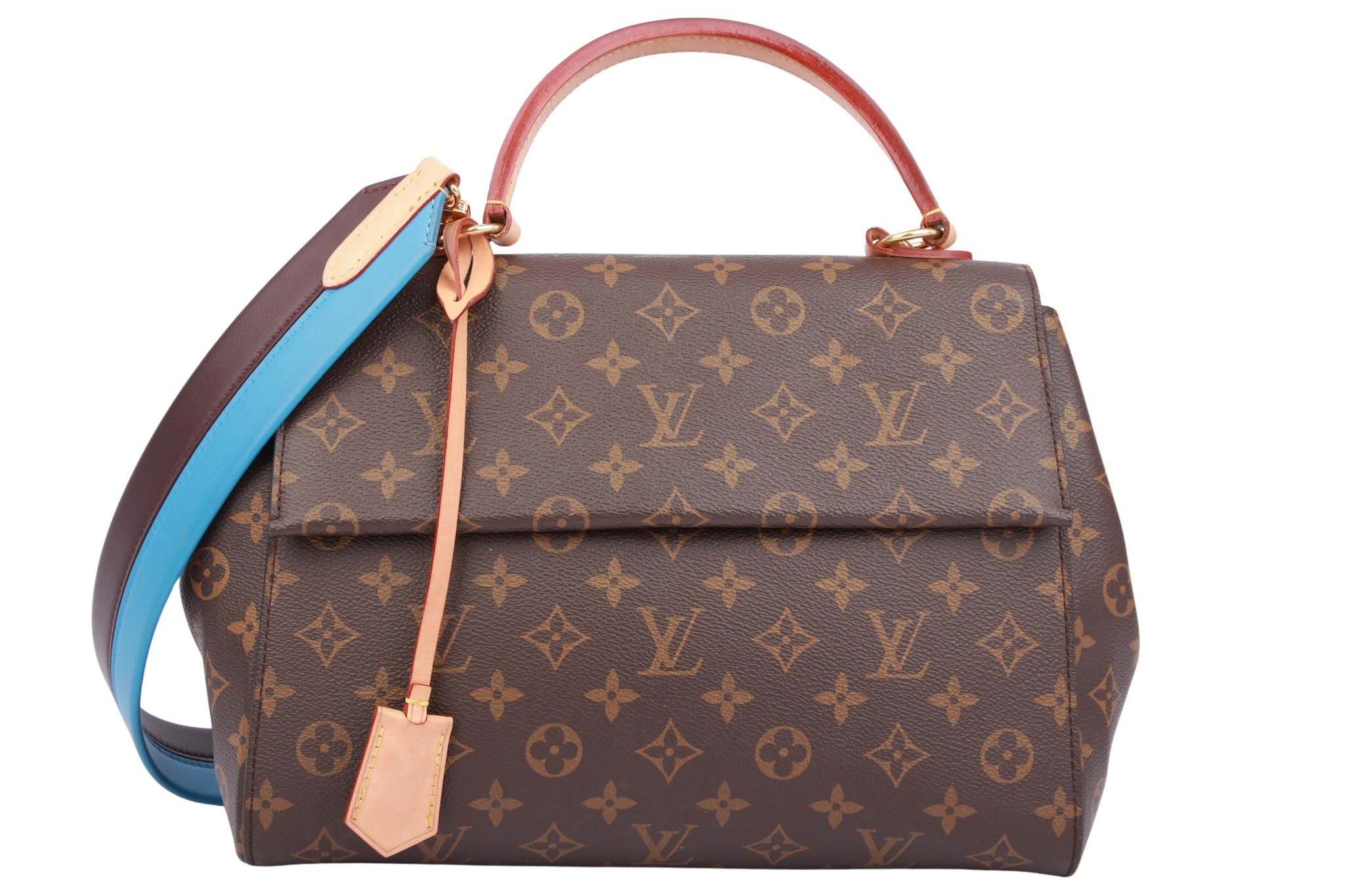 Louis Vuitton Cluny MM Monogram Canvas Inkl. Schultergurt